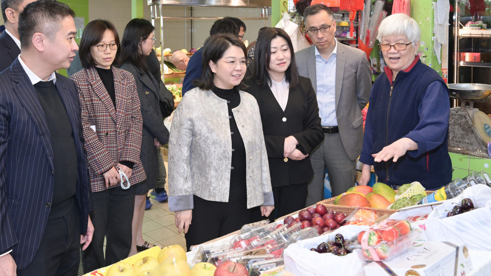 內地-保供-代表團訪港-確保春節食物供應充足