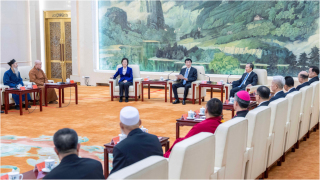 王滬寧出席全國性宗教團體負責人迎春座談會-要積極主動推進宗教中國化