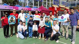 道路安全在維園-港島交通趁年宵向市民宣傳安全出行好心態