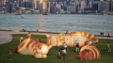 第三屆-西九家FUN藝術節-三月登場-巨型貓咪藝術裝置首度亞洲展出