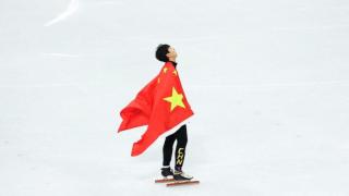 米蘭冬奧-中國隊孫龍短道速滑男子1000米決賽摘銀-與冠軍僅差0-028秒