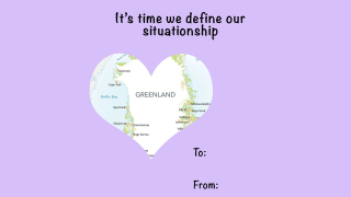 白宮情人節強行-示愛-格陵蘭島-對馬杜羅-表白