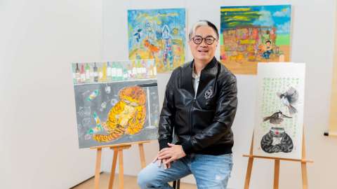 看展覽-以貓看人生-李純恩繪畫與收藏展香港邦瀚斯舉行