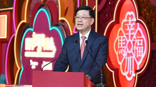 農曆新年-花車巡遊吸睛-李家超-加大力度向全球推廣香港獨特魅力