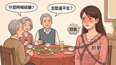 亭嘉的中醫日常-春節-情緒穴位-地圖-對付親戚關切-新年焦慮有妙招