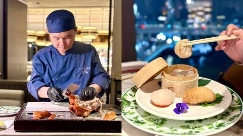 開年飯-北角新開酒店中菜廳擁無敵維港海景--黑珍珠-名廚坐陣主打傳統京式片皮鴨