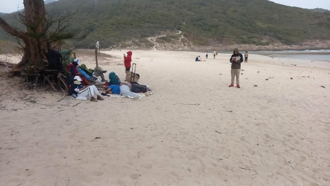 農曆新年｜漁護署：鹹田灣及西灣出現帳篷數目比平日增多 惟整體情況可控