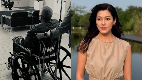 愛回家-大小姐林淑敏父親離世-貼黑白照悼念-感謝您把我帶來這世界