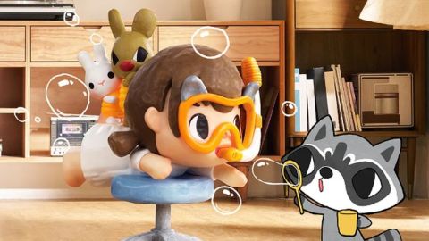 泡泡瑪特周四推新-IP-放學後的Merodi--單個盲盒賣69元人民幣