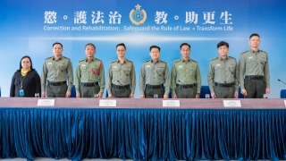 懲教署-去年收納人次達1-9萬人次按年升3--平均每日在囚人口逾萬人