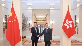 李家超會晤廣西壯族自治區黨委書記陳剛-稱有信心攜手拓展海外市場