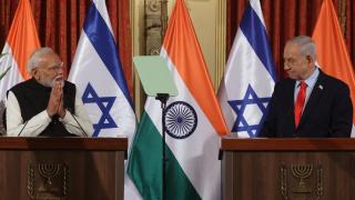 莫迪訪以色列-力挺-內塔尼亞胡-印以宣布建立-特殊戰略夥伴關係
