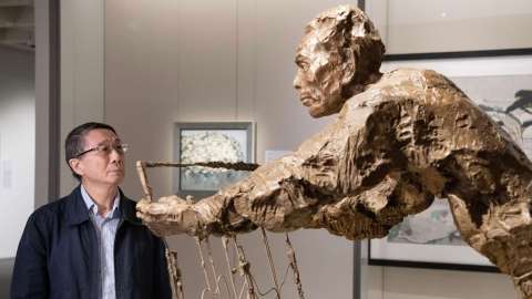 吳冠中兒子捐9000萬予香港藝術館-吳可雨-盼藝術推廣工作更深更廣