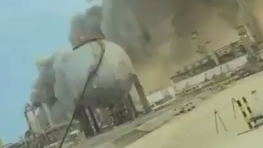 有片·伊朗局勢｜沙特阿美煉油廠遇襲後關閉　軍方攔截兩架無人機