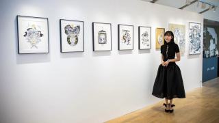 在流動光影中尋找療癒與祝福-趙慧珊Aka-C-個展-晃樂-願-海港城開展