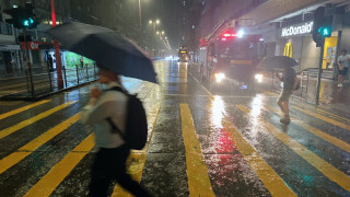 黃色暴雨警告信號生效-廣泛地區料有大雨