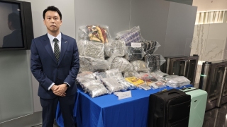 警方葵涌搗破毒品儲存倉-檢獲57公斤大麻花拘捕2人