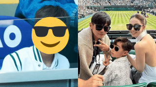 超強基因-周杰倫8歲大仔正面照曝光-激似爸爸-神同步揉鼻