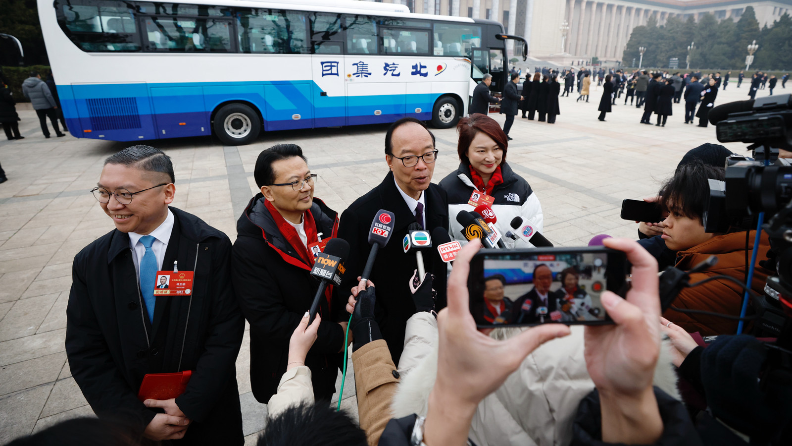 全國兩會｜港區代表出席預備會議　馬逢國：香港代表團已為「十五五」做好準備