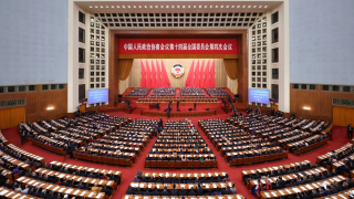 全國兩會-全國政協十四屆四次會議開幕-習近平等黨和國家領導人出席大會