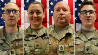 伊朗局勢-美軍公布4名陣亡士兵身份-最年輕僅20歲