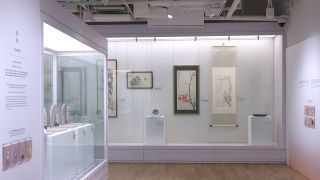 嶺大少雪齋新展-飛光飛光-串聯歷代時間意象-展出-現代水墨之父-劉國松太空系列
