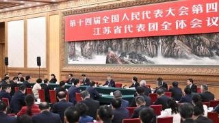 全國兩會-習近平參加江蘇代表團審議
