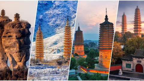 當代中國-跨越千年的-對望--探秘中國4處神奇雙塔