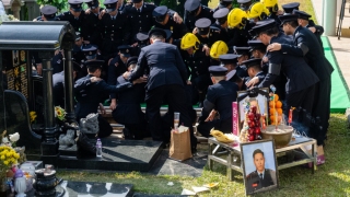 宏福苑五級火-當局向殉職消防員何偉豪家屬-發放615萬援助金