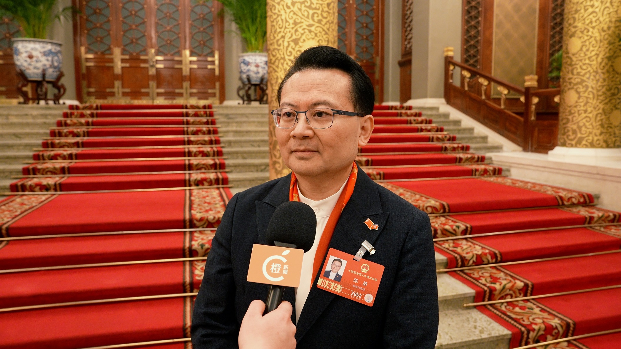 十五五‧兩會專訪｜陳勇：國家「順風車」給香港預留位置　青年要到「十五五」規劃裡去找風口