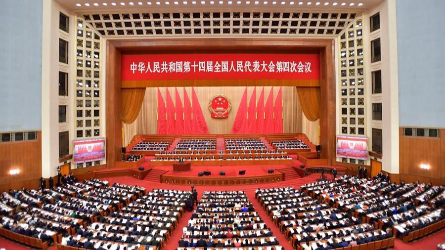 全國兩會-全國人大常委會一年來通過法律等24件-今年將制定反跨境腐敗法等