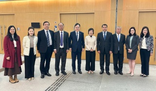 蔡若蓮與烏茲別克斯坦駐華大使會面-探討推動兩地教育合作