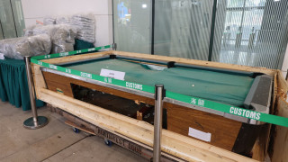 海關破兩毒品案檢3650萬元大麻花K仔拘3男-桌球枱被挖空藏毒