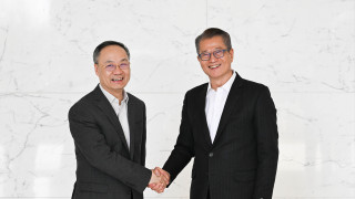 陳茂波繼續訪京行程-拜會國家金融監管總局局長李雲澤