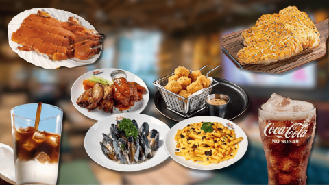 1餐飲優惠合集-香港9間-1優惠-北海道帝王蟹腳-鮑汁花膠-麥當勞大汽水