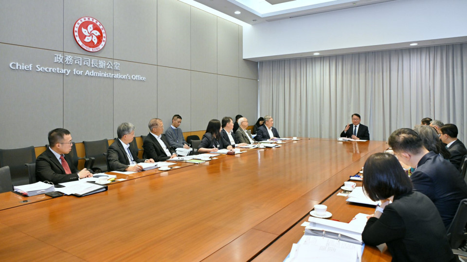 陳國基-各政策局已訂願景框架-全速籌劃編制香港未來5年規劃