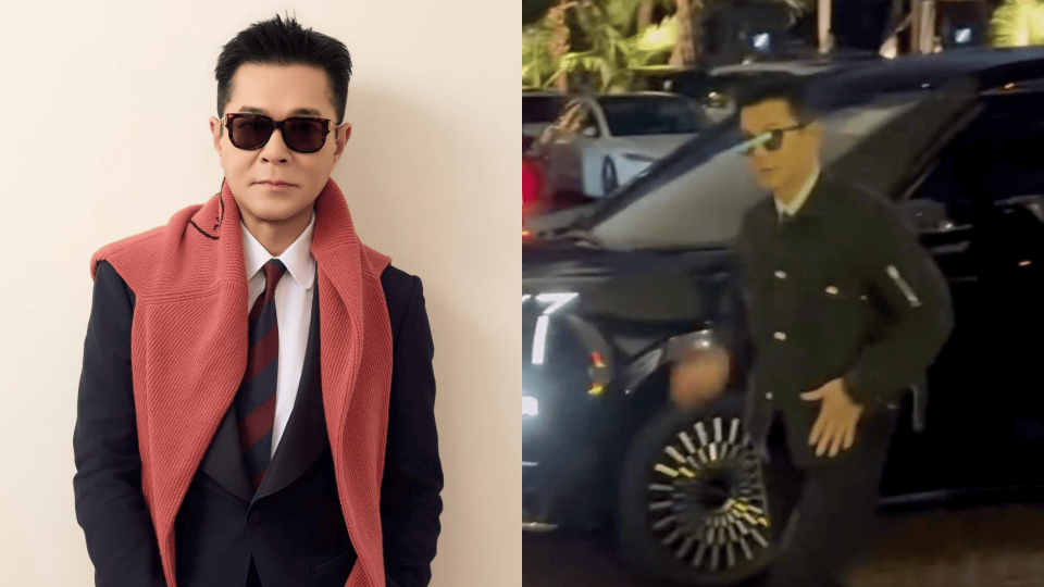 古天樂遭雷射筆掃眼-網民怒轟蓄意傷人要報警