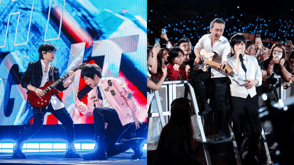 五月天演唱會綵排特別場-吸引近2萬人入場-加時唱足逾1小時