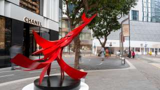 藝術三月-雕塑大師楊英風鳳凰三部曲利園展出