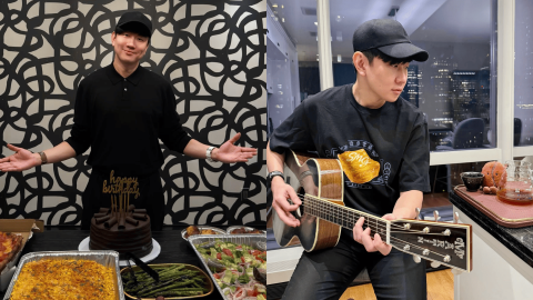 林俊傑JJ慶祝45歲生日-未見女友身影-心臟健康成焦點