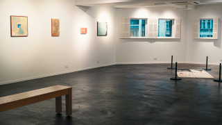 山石采彡-岩彩畫展上環舉行-五位香港藝術家聯袂呈現岩彩當代美學