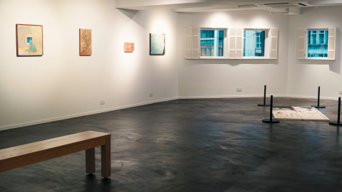 山石采彡-岩彩畫展上環舉行-五位香港藝術家聯袂呈現岩彩當代美學