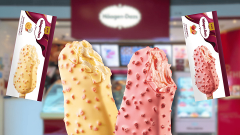 H-agen-Dazs免費派果香脆皮雪糕批-巨型雪條郵筒指定11個地點出沒-掃碼打卡即送