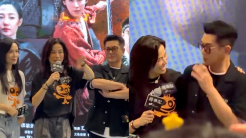 尋秦記-結局重播-古天樂感動落淚-宣萱即時攬腰安慰