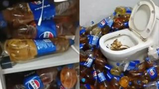 浙江房客拖欠房租遭清退-數千斤尿液塞滿房間惡臭撲鼻-房東大驚失色