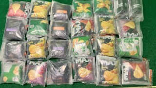 32歲土耳其抵港旅客被捕-薯片袋藏25公斤氯胺酮涉千萬元