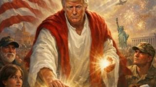 特朗普發布AI圖化身-耶穌-惹保守派強烈不滿-分析指或影響選舉基本盤