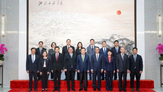 夏寶龍會見陳國基-陳茂波一行