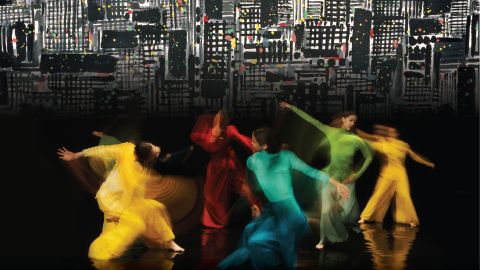 香港舞蹈團-之間--吳冠中水墨行--王菀之X法國光影藝術家跨界演繹