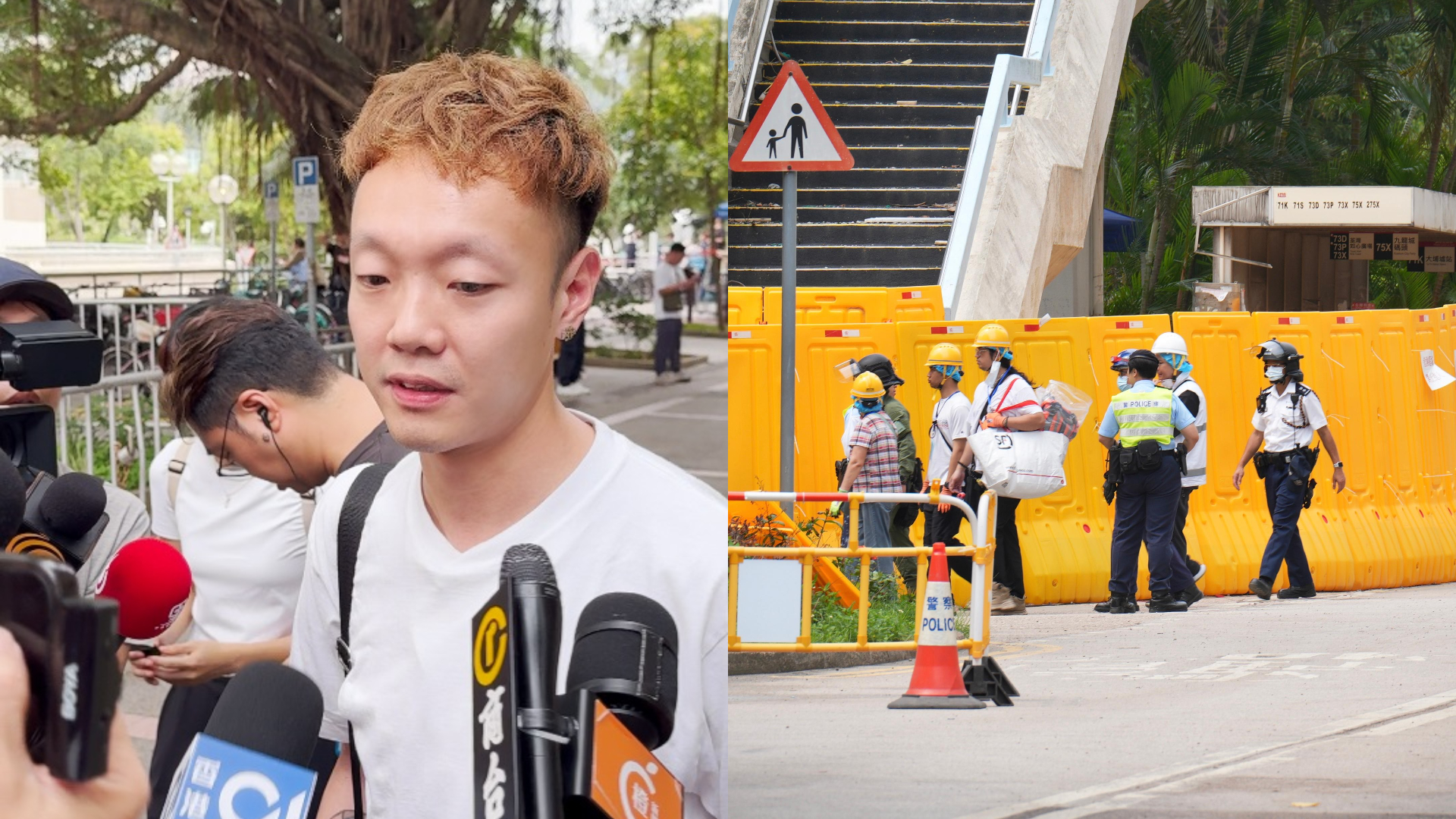 現場直擊.有片｜宏新閣上樓住戶：當做最後一次　記錄下回家記憶